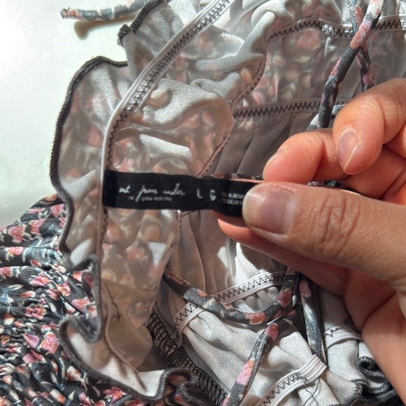 Out from under Floral Smocked Women's Top exclusive brand from urban outfitters - Picture 3 of 5